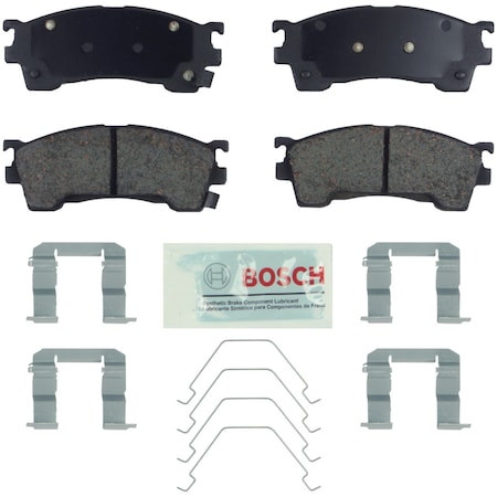 Bosch Blue Disc Brak Disc Brake Pads, Be637H BE637H